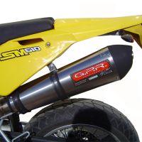 GPR escape compatível com  Swm Motorcycles RS 650 R  2017-2018, New Grand Prix Evo Titanium, Escape homologado semi-completo com db killer removível 