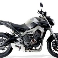 Escape compatível com Yamaha Mt-09 2014-2016, Albus Ceramic, Sistema homologado com catalisador linha completa, silencioso mais coletor 