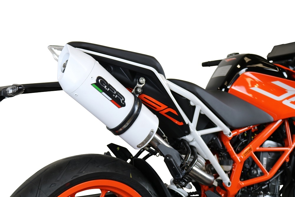 Escape compatível com Ktm Rc 390 2017-2020, Albus Evo4, Escape legal, aprovado, com db killer removível, tubo de conexão e conversor catalítico 