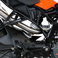 Escape compatível com Ktm Rc 125 2017-2020, Albus Evo4, Escape legal, aprovado, com db killer removível, tubo de conexão e conversor catalítico 