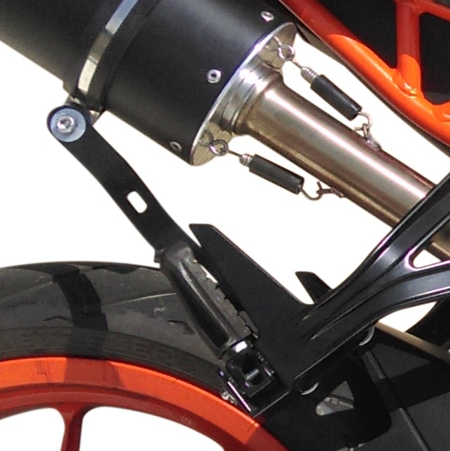 Escape compatível com Ktm Rc 390 2015-2016, M3 Inox , Sistema racing Silencioso com tubo de ligação 
