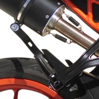 Escape compatível com Ktm Rc 390 2015-2016, M3 Inox , Sistema racing Silencioso com tubo de ligação 