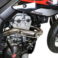 Escape compatível com UM Motorcycles Dsr SM - EX 125 2021-2023, Decatalizzatore, Sistema racing Linha completa, silencioso mais coletor 