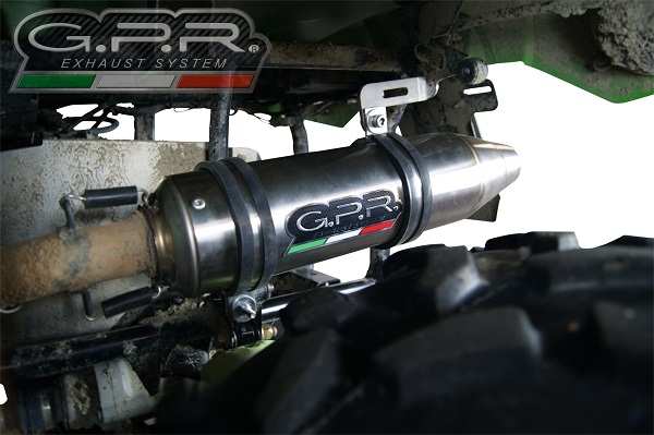 Escape compatível com Artic Cat Trv 700 2012-2014, Deeptone Atv, Escape legal, homologado, silenciador com db killer removível 