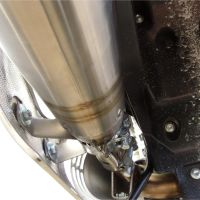 Escape compatível com Husqvarna TE 630 E - SMS 630 - Smr 630 2010-2014, Albus Ceramic, Par de terminais de exaustão aprovados, com db killer removível, catalisadores e tubo de conexão específico 