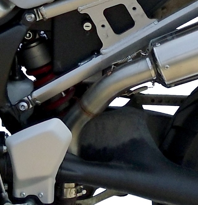 Escape compatível com Yamaha Xt 1200 Z Supertenere 2010-2016, Decatalizzatore, Sistema racing Sistema de tubo para eliminar o catalisador 