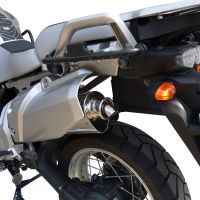 Escape compatível com Yamaha Xt 1200 Z Supertenere 2017-2020, Trioval, Escape legal, homologado, silenciador com db killer removível e tubo de ligação específico 