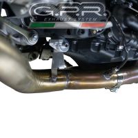Escape compatível com Yamaha Mt-10 2016-2024, M3 Inox , Sistema racing semi-completo, escape com tubos de ligação, artigo sem homologação 