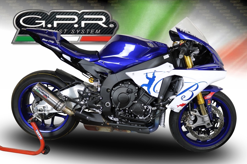 Escape compatível com Yamaha Yzf R1-R1-M 2020-2025, M3 Inox , Escape legal, homologado, silenciador com db killer removível e tubo de ligação específico 