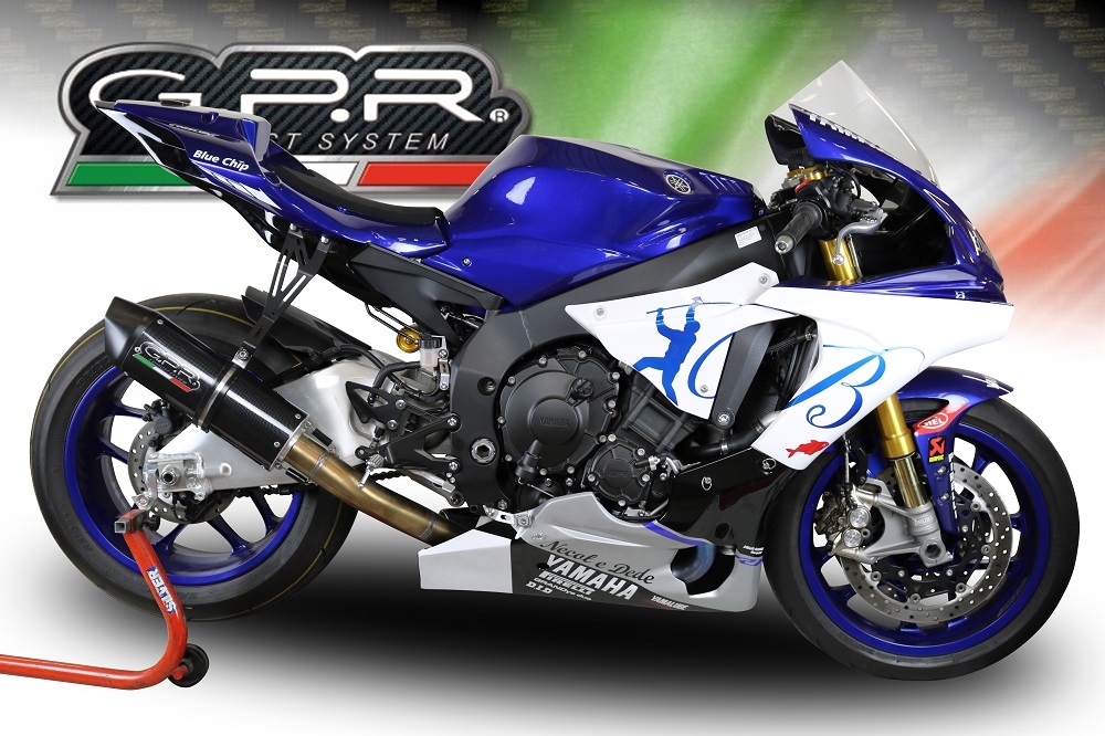 Escape compatível com Yamaha Yzf R1-R1-M 2020-2025, Furore Nero, Sistema racing semi-completo, escape com tubos de ligação, artigo sem homologação 