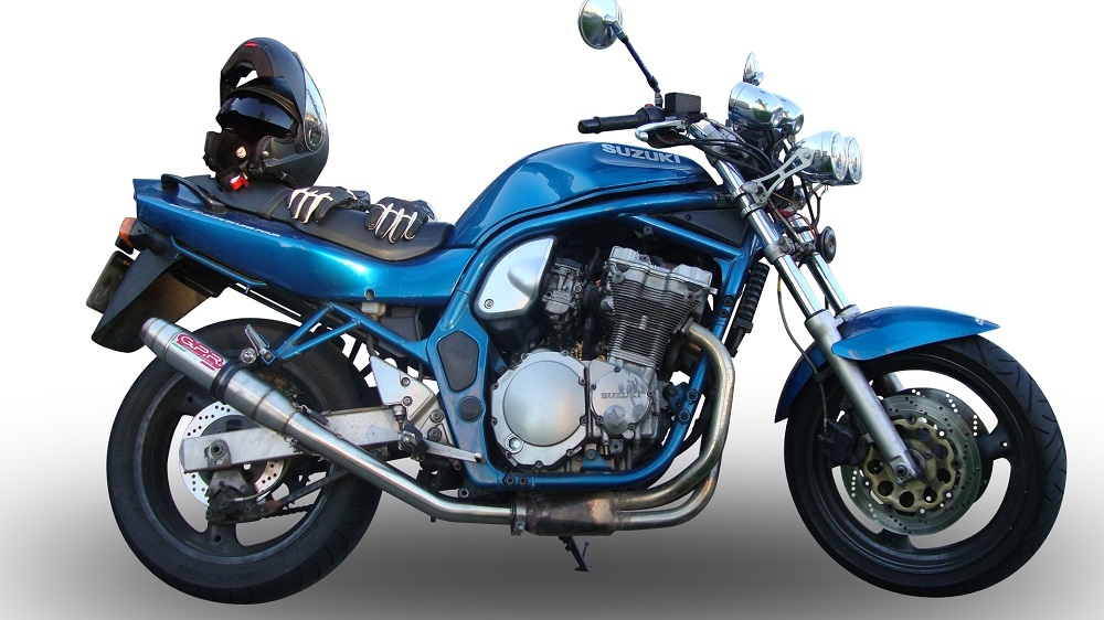 Escape compatível com Suzuki Gsf 650 Bandit - S 2005-2006, Deeptone Inox, Escape legal, homologado, silenciador com db killer removível e tubo de ligação específico 