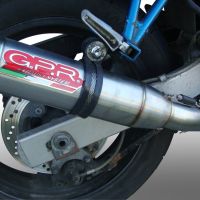 Escape compatível com Suzuki Gsf 650 Bandit - S 2005-2006, Deeptone Inox, Escape legal, homologado, silenciador com db killer removível e tubo de ligação específico 