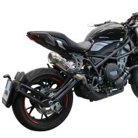 Escape compatível com Benelli 752 S 2022-2024, Powercone Evo, Escape legal, homologado, silenciador com db killer removível e tubo de ligação específico 