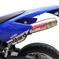 Escape compatível com Beta RR 125 Enduro Ac 4t 2005-2009, Deeptone Inox, Escape legal, homologado, silenciador com db killer removível e tubo de ligação específico 