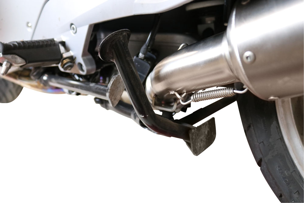 GPR escape compatível com  Bmw R 1200 R 2011-2014, New Grand Prix Evo Titanium, Escape legal, homologado, silenciador com db killer removível e tubo de ligação específico 