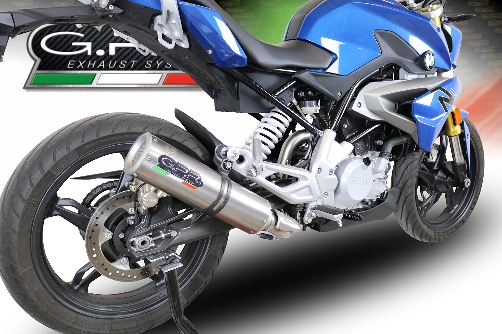 Escape compatível com Bmw G 310 R 2022-2024, M3 Inox , Sistema homologado com catalisador linha completa, silencioso mais coletor 