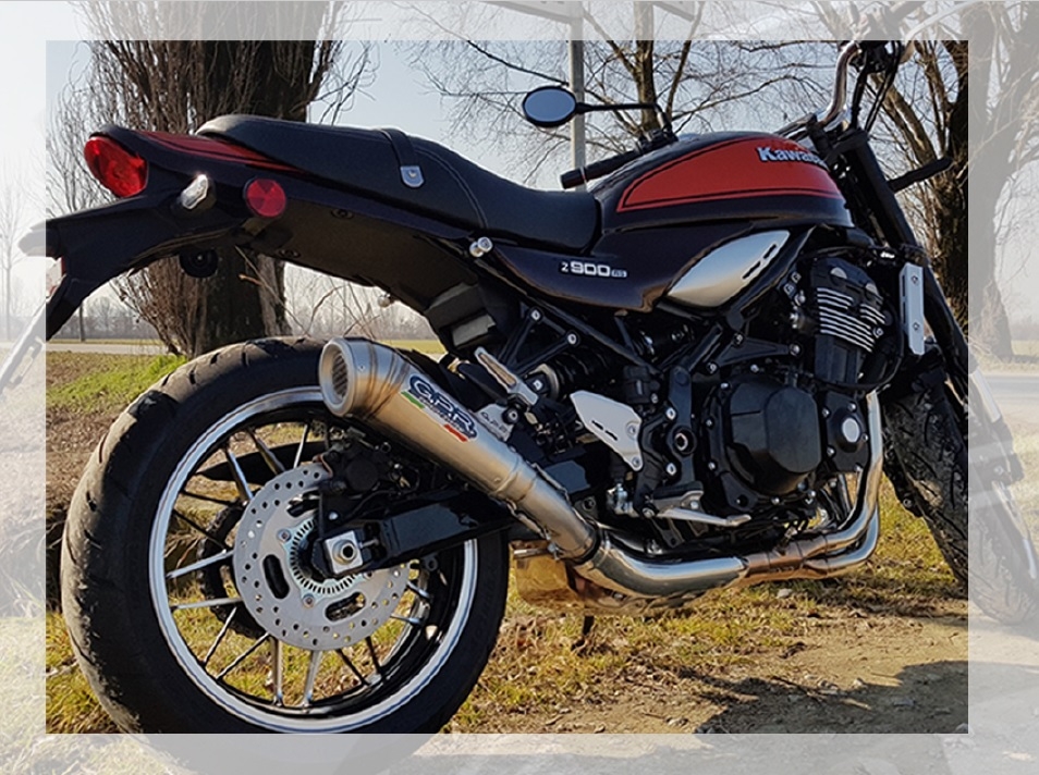 Escape compatível com Tuning TUNING 1980-2021, Powercone Evo, Silenciador racing universal sem tubo de ligação Transformação Cafe Racer 
