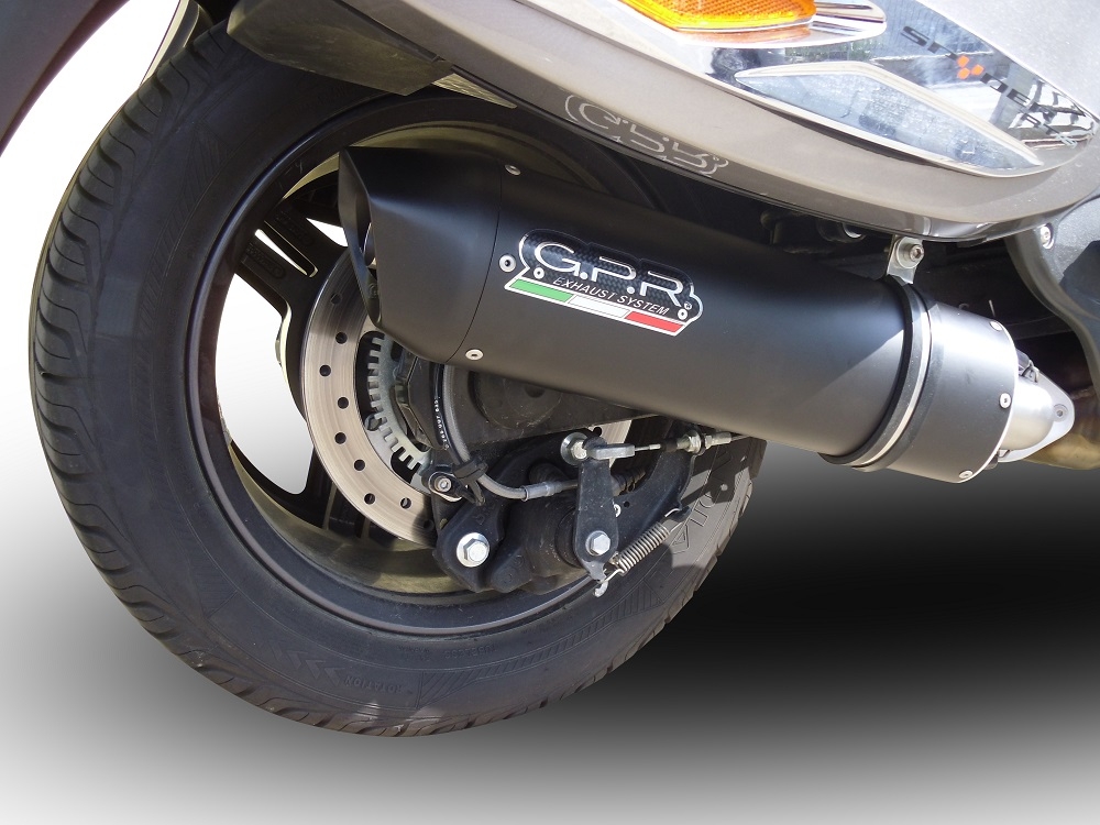 Escape compatível com Can Am Spyder 1000 Rs -RSs 2013-2016, Furore Nero, Escape legal, homologado, silenciador com db killer removível e tubo de ligação específico 