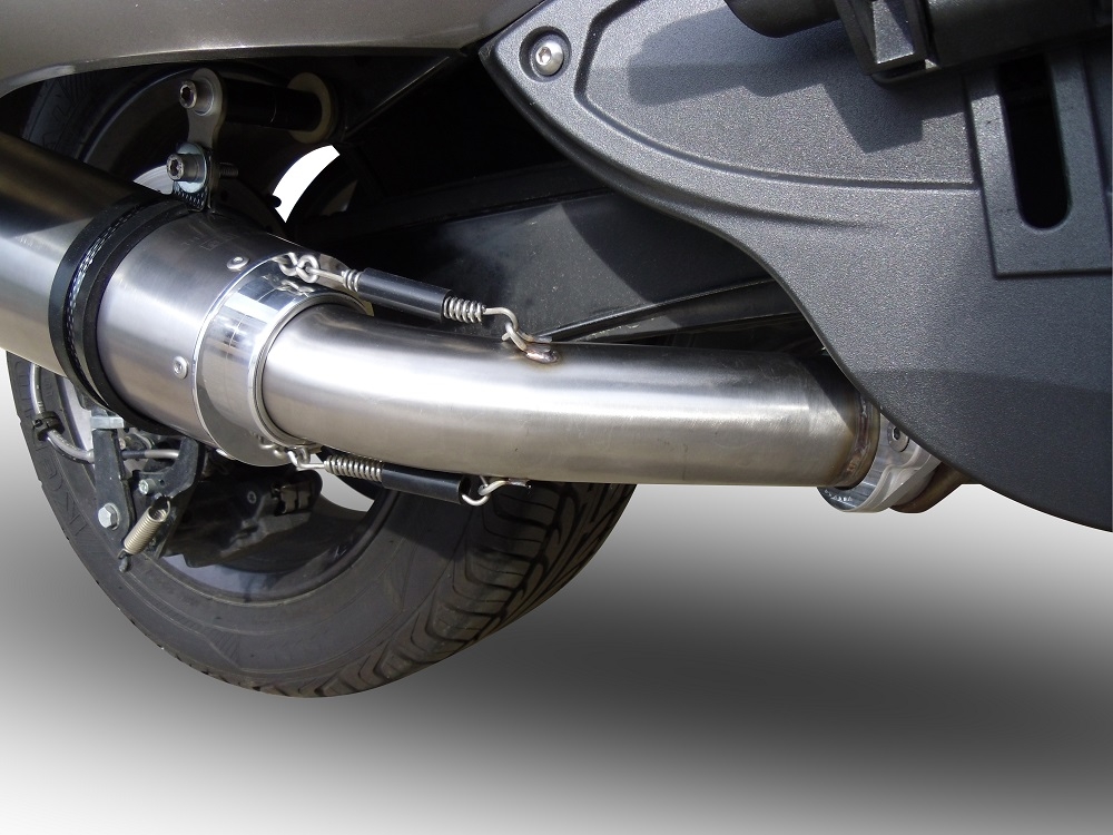 GPR escape compatível com  Can Am Spyder 1000 St -Sts 2013-2016, New Grand Prix Evo Titanium, Escape legal, homologado, silenciador com catalisador, db killer removível e tubo de ligação específico 