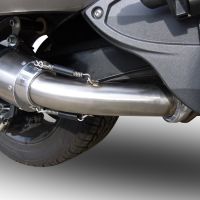 GPR escape compatível com  Can Am Spyder 1000 St -Sts 2013-2016, New Grand Prix Evo Titanium, Escape legal, homologado, silenciador com catalisador, db killer removível e tubo de ligação específico 