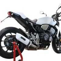 Escape compatível com Honda Cb 1000 R 2021-2024, Albus Evo4, Escape legal, homologado, silenciador com db killer removível e tubo de ligação específico 