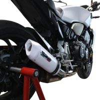 Escape compatível com Honda Cb 1000 R 2021-2024, Albus Evo4, Escape legal, homologado, silenciador com db killer removível e tubo de ligação específico 