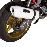 Escape compatível com Honda Cb 1300 2003-2012, Albus Ceramic, Escape legal, homologado, silenciador com db killer removível e tubo de ligação específico 