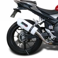 Escape compatível com Honda Cb 400 X 2013-2015, Albus Ceramic, Escape legal, homologado, silenciador com db killer removível e tubo de ligação específico 