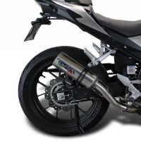 Escape compatível com Honda Cb 500 X 2016-2018, M3 Inox , Escape legal, homologado, silenciador com db killer removível e tubo de ligação específico 