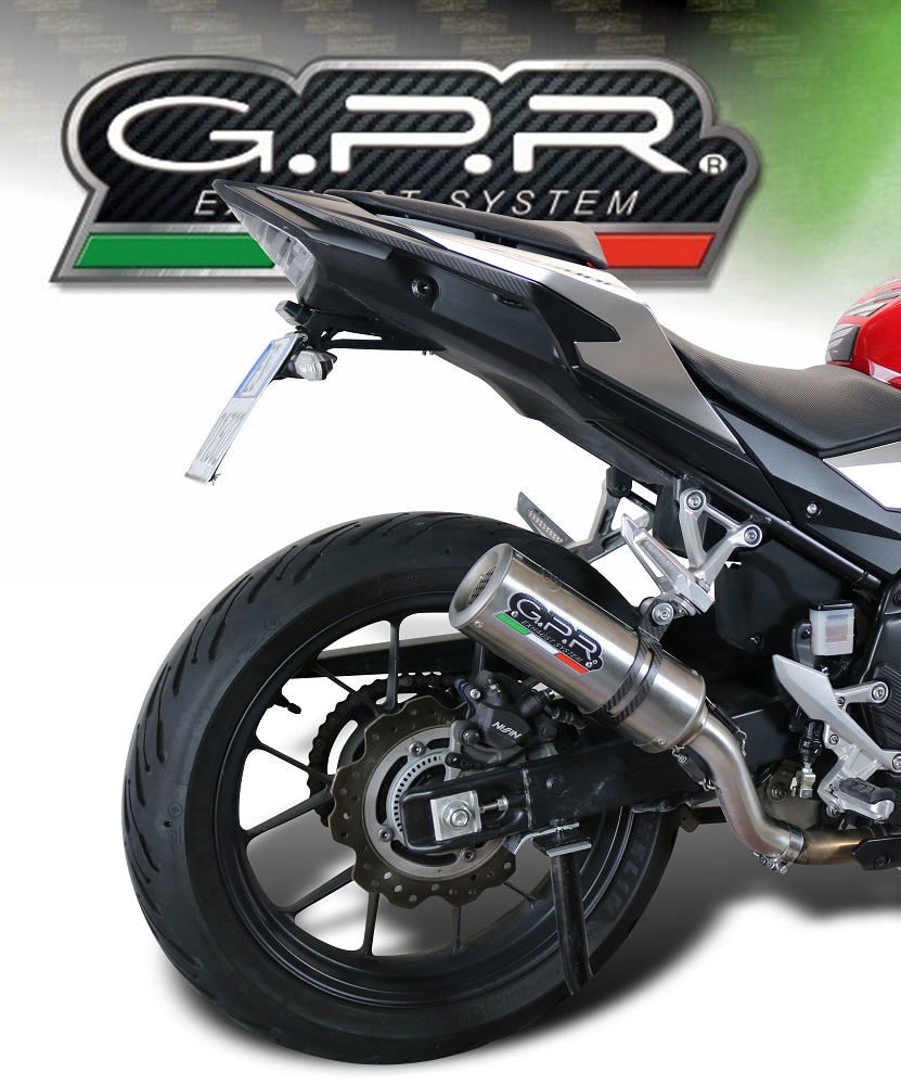 Escape compatível com Honda Cb 500 X 2016-2018, M3 Inox , Escape legal, homologado, silenciador com db killer removível e tubo de ligação específico 