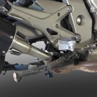 Escape compatível com Honda Cbf 1000 - ST 2006-2009, M3 Inox , Par de silenciosos de escape homologadas, com db killer removível e tubos de ligação específicos 
