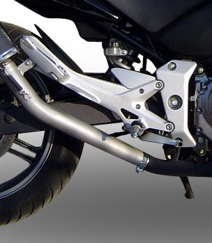 Escape compatível com Honda Cbf 600 - N 2004-2007, Furore Nero, Escape legal, homologado, silenciador com db killer removível e tubo de ligação específico 