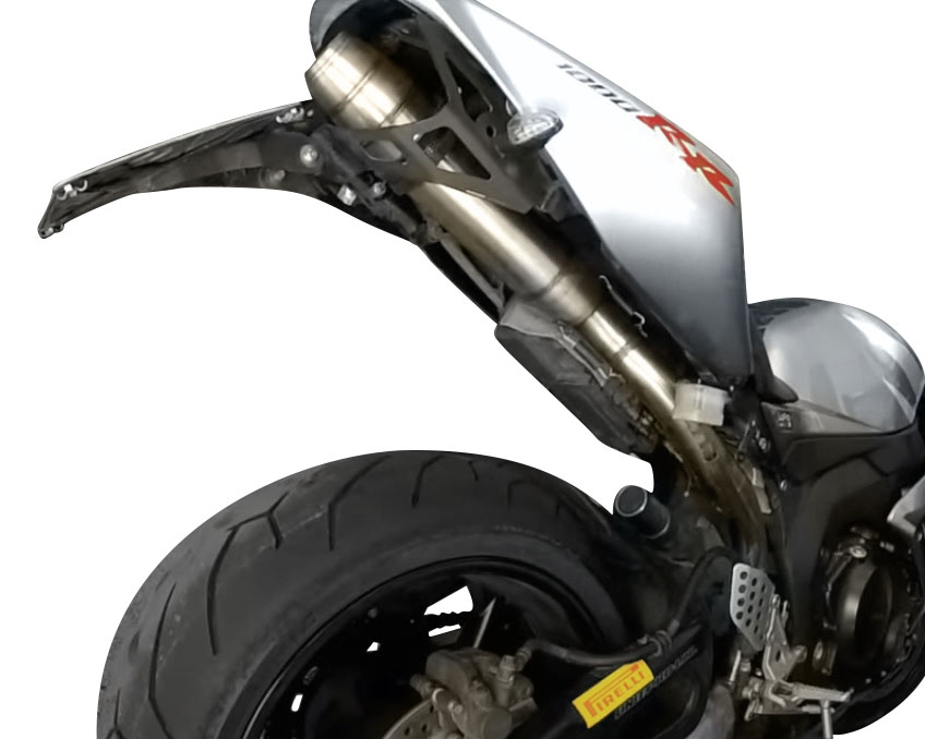 Escape compatível com Honda Cbr 1000 Rr 2004-2007, Deeptone Inox, Sistema racing Silencioso com tubo de ligação 