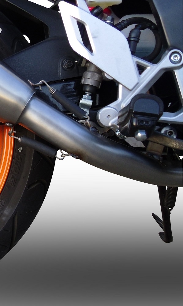 Escape compatível com Honda Cbr 125 R 2011-2016, M3 Inox , Sistema homologado com catalisador linha completa, silencioso mais coletor 