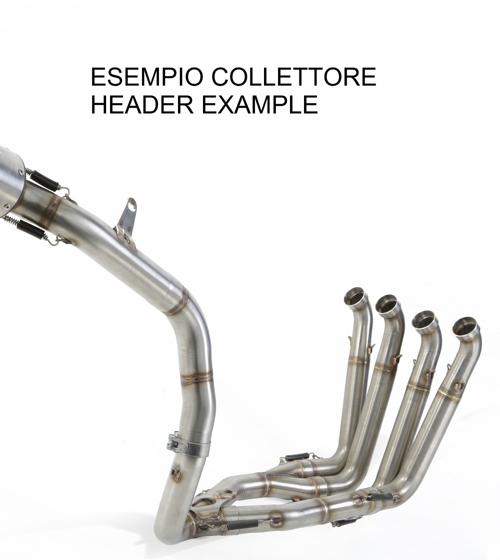 Escape compatível com Honda Cbr 600 Rr 2005-2006, Tiburon Titanium, Escape Racing, linha completa, fornecido com coletor específico, artigo sem homologação 