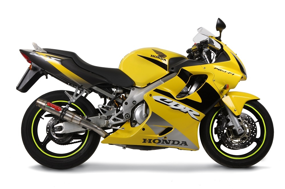 Escape compatível com Honda Cbr 600 F - Sport 2001-2007, Deeptone Inox, Escape legal, homologado, silenciador com catalisador, db killer removível e tubo de ligação específico 