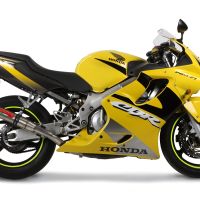 Escape compatível com Honda Cbr 600 F - Sport 2001-2007, Deeptone Inox, Escape legal, homologado, silenciador com catalisador, db killer removível e tubo de ligação específico 