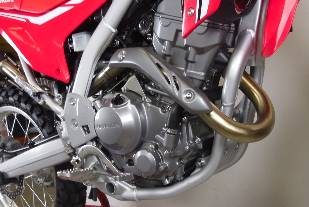 Escape compatível com Honda Crf 300 L - Rally 2021-2024, Decatalizzatore, Sistema racing Sistema de tubo para eliminar o catalisador 