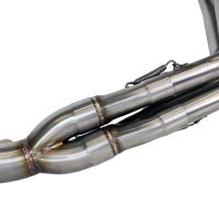 Escape compatível com Kawasaki Z 900 E 2017-2020, M3 Titanium Natural, Escape Racing, linha completa, fornecido com coletor específico, artigo sem homologação 