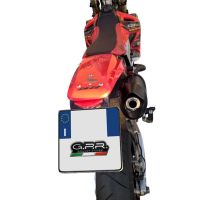 Escape compatível com Honda Crf 450 R-RX 2001-2002, Furore Nero, Escape legal, homologado, silenciador com db killer removível e tubo de ligação específico 