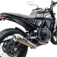 Escape compatível com Brixton CroSsfire 500 X 2022-2023, Powercone Evo, Escape legal, homologado, silenciador com db killer removível e tubo de ligação específico 