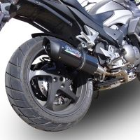 Escape compatível com Honda Crossrunner 800 Vfr 800 X 2011-2014, Furore Nero, Escape legal, homologado, silenciador com db killer removível e tubo de ligação específico 