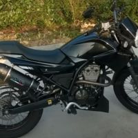 Escape compatível com Derbi Mulhacèn 2006-2011, Furore Nero, Escape legal, homologado, silenciador com catalisador, db killer removível e tubo de ligação específico 