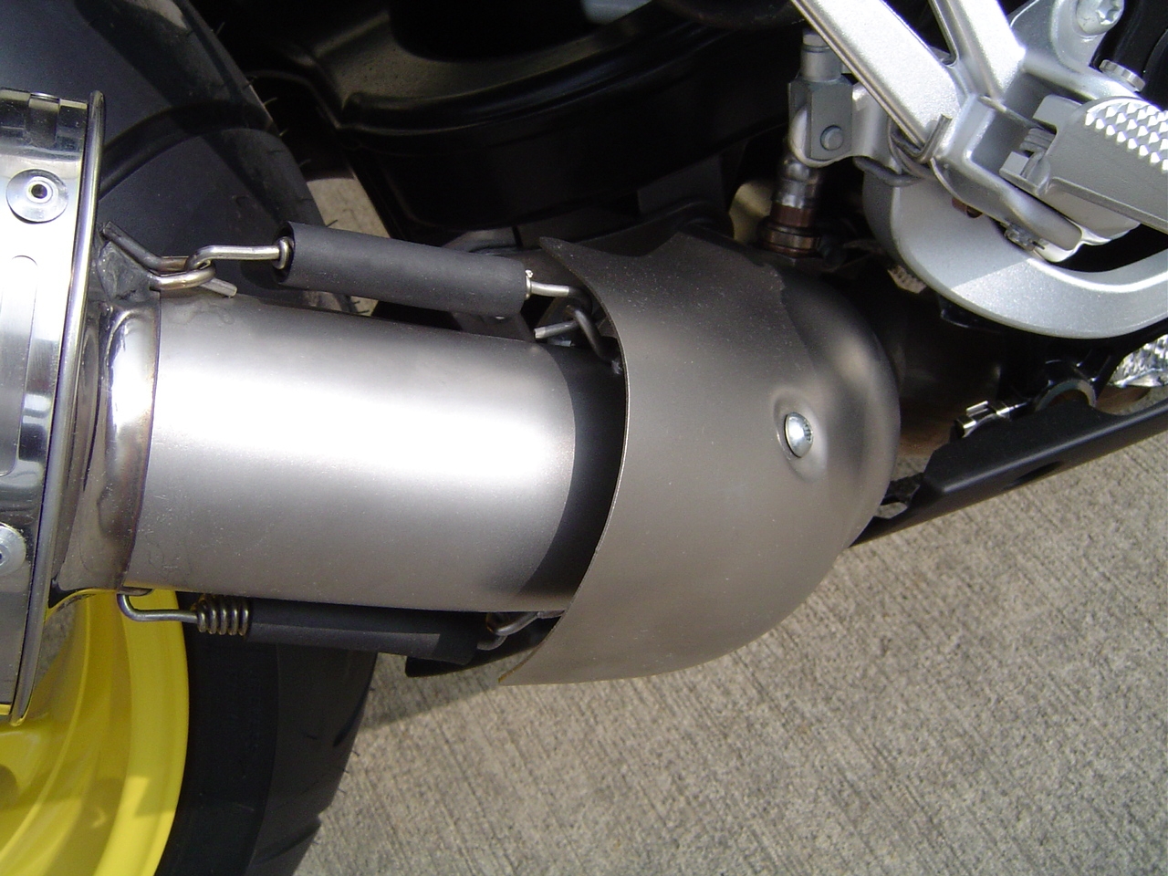 Escape compatível com Bmw K 1300 Gt 2009-2011, Furore Nero, Escape legal, homologado, silenciador com db killer removível e tubo de ligação específico 