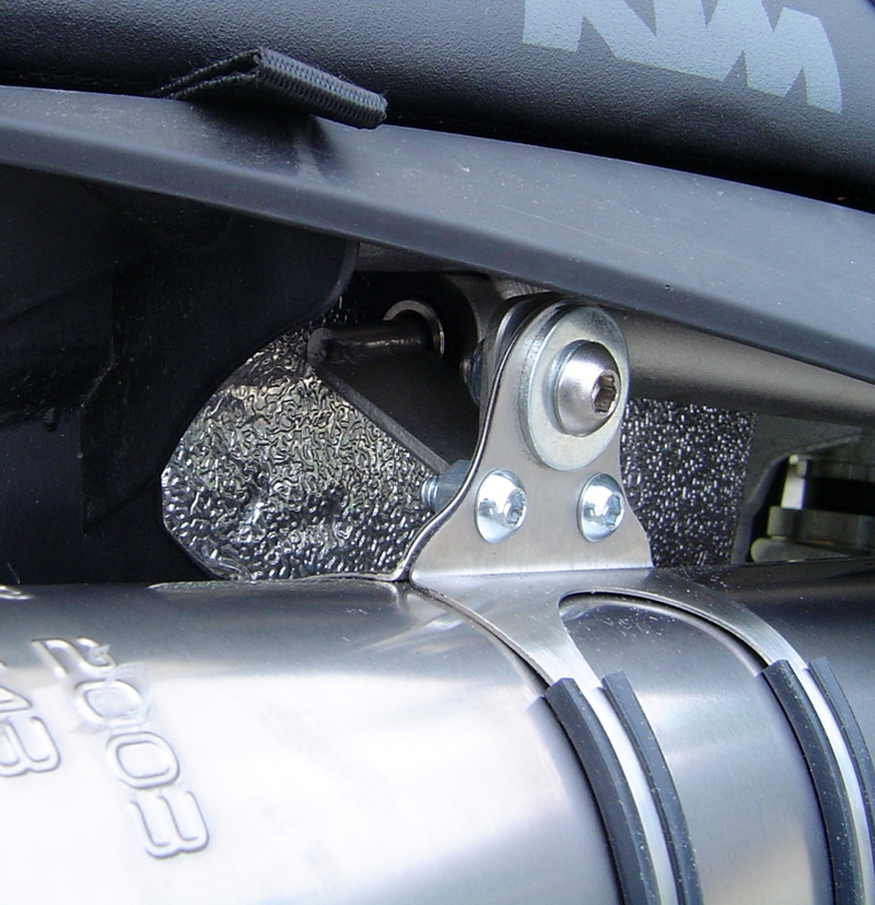 Escape compatível com Ktm Superduke 990 - R ( LC8) 2004-2012, Furore Nero, Par de silenciosos de escape homologadas, com db killer removível e tubos de ligação específicos 