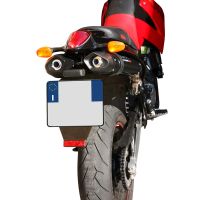 GPR escape compatível com  Ktm Duke II 2000-2006, Furore Nero, Par de silenciosos de escape homologadas, com db killer removível e tubos de ligação específicos 