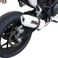 Escape compatível com Ktm Duke 690 2012-2016, Albus Evo4, Escape legal, homologado, silenciador com db killer removível e tubo de ligação específico 
