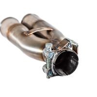 Escape compatível com Zontes Zx 310 2018-2020, F205, Escape legal, homologado, silenciador com db killer removível e tubo de ligação específico 