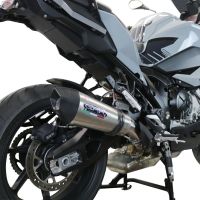GPR escape compatível com  Bmw S 1000 XR -M  2020-2025, New Grand Prix Evo Titanium, Escape legal, homologado, silenciador com db killer removível e tubo de ligação específico 