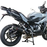 Escape compatível com Bmw S 1000 XR -M 2020-2025, M3 Black Titanium, Escape legal, homologado, silenciador com db killer removível e tubo de ligação específico 